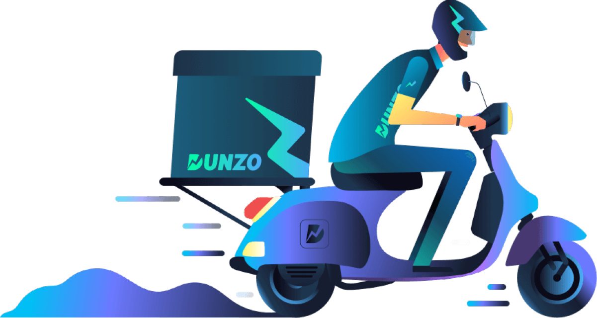 Dunzo Scooter Logo